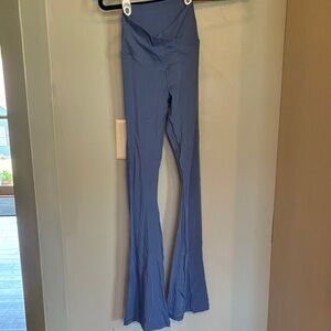 Aerie Gray High-Rise Flare Leggings